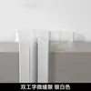 Tira de Cierre en Forma de I de Aleación de Aluminio, Tira de Borde para Panel de Pared, Tablero de Cristal de Carbono con Chapa de Madera, Tira de Hebilla Anticaída para Azulejos