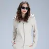 Nuevo Traje de Yoga para Mujer Sudadera con Cremallera Cárdigan de Terciopelo Plus Traje Deportivo Casual Ajustado Ropa de Fitness para Exteriores
