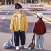 Nueva chaqueta de primavera y otoño para niños, chaqueta de primavera elegante para bebés niños, chaqueta infantil, chaqueta de moto, top elegante