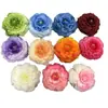 Cabeças de Flores de Peônia de Carpa Artificial para Grampos de Cabelo DIY, Caixas de Presente com Flores, Acessórios Florais, Decorações de Chapéus, Materiais Florais e Arranjos Florais