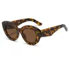 Gafas de Sol de Marco Grande de Nuevo Estilo Transfronterizas Europeas y Americanas Moda Gafas de Sol de Color Gelatina Rayadas Transparentes Moda Gafas de Sol Ovaladas