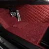 Alfombrillas para Coche para el Asiento Principal del Conductor, Alfombrillas de una Pieza para el Lado del Pasajero Delantero y Trasero, Alfombrillas DIY de Anillo de Alambre