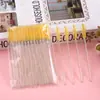 Fabricante Transfronteiriço Escova Espiral para Cílios Haste Sólida de Cristal Pente para Cílios Curvador de Cílios Ferramenta de Beleza Cílios e Sobrancelhas