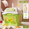 Hucha inteligente para niños hucha inteligente resistente a caídas gran capacidad cajero automático dibujos animados contraseña hucha regalo para niño