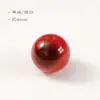 Ágata coração de açúcar contas redondas ágata amarela contas soltas pulseira de brincar com texto pulseira contas atacado material de contas artesanais diy