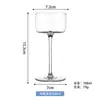 Envío Directo en Stock Copa de Cristal Hecha a Mano, Copa para Vino Espumoso, Copa de Martini, Copa de Cóctel Específica para Bar, Copa para Vino de Frutas