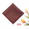 Lyle en stock Bufanda de bolsillo para hombre, poliéster, traje, vestido, bufanda de pecho, pañuelo multicolor, bufanda cuadrada geométrica, fuente del fabricante