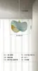 Lámpara Colgante Minimalista Nórdico Japonés para Restaurante Estilo Crema Simple Moderno Diseñador Wabi-Sabi Casa de Huéspedes Lámpara Creativa de Resina