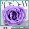 Flores artificiales de tono morado, abanico de novia, linterna de festival, pasador DIY, birrete de graduación, kit de materiales para tocado