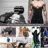 Cinto espartilho esportivo três botões modelador corporal roupas modeladoras para yoga vedação da cintura cinto contrator de barriga para suor fitness cinto modelador de cintura para fortalecimento