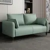 Sofá de Tela Técnica Nórdica para Salas Pequeñas, Sofá Simple Moderno de Dos-Tres Plazas para Dormitorio, Tienda de Ropa, Apartamento, Vivienda de Alquiler