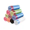 Bolsas de Basura con Cordón para Uso Doméstico, Engrosadas y Económicas, Bolsas de Plástico para Cubo de Basura de Cocina Tipo Chaleco, Medianas y Grandes