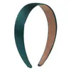 Diadema simple estilo coreano 3.0, diadema de ala ancha todo incluido, pasador de tela de color sólido satinado, accesorios para el cabello para niños