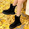 Sapatos de Algodão Grandes Marrons do Nordeste para Mulheres, Botas de Neve para Mulheres, Novo Estilo de Inverno 2026, Forradas com Lã, Espessadas, Quentes, Botas de Algodão com Solado Grosso