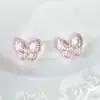 Acrílico Transparente UV Borboleta Fantasia Voando Forma Especial Contas DIY Corrente de Celular Chaveiro Acessórios de Joia Material
