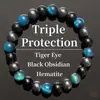 Temu Xiyin Tk Amazon Pulsera Popular Transfronteriza Pulsera de Piedra Natural Amatista Venta Caliente Europea y Americana Nuevo Al Por Mayor