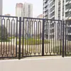Barandillas de Hierro Forjado, Barandillas de Balcón, Fábrica de Soldadura, Cercas de Comunidad, Muros de Patio, Protección de Aislamiento, Cercas de Acero Cuadrado Galvanizado