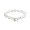 Pulsera de Campana con Piedra Ojo de Gato, Diseño de Nicho, Joyería Sencilla de Cristal para Mujer, Nueva Pulsera de Moda de Alta Gama 2023