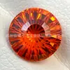 Brincos de Zircônia Colorida de 8mm Roda Gigante Olho Grego Joias de Zircônia Pedra Principal Pedra Solta Acessório na Sala de Transmissão ao Vivo