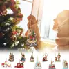 Colgantes para Coche Serie Verde, Adornos para Árbol de Navidad, Regalos para Fiestas Navideñas, Decoraciones para el Hogar, Colgantes para Decoración Interior de Coche