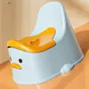 Asiento de Inodoro Infantil Bebé Pequeño Inodoro de Entrenamiento con Tapa Antideslizante Portátil Orinal Doméstico