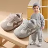 Zapatos de primavera y otoño para niños pequeños, para niños y niñas, zapatos funcionales antideslizantes de suela blanda para bebés de 0 a 1 año y de 3 a 12 meses