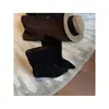 Primer Encuentro Temporada Estilo Coreano Tacón Oculto Oculta Imperfecciones Piernas Adelgazantes Botines Cortos Mujer Cuero Mate Nicho Lujo Ligero Botas Vaqueras Botas de Moda Casual