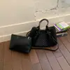 Nuevo Bolso de Mano Grande de Verano 2026 para Mujer, Bolso Tote Tejido de Gran Capacidad, Bolso Cubo Moderno y Versátil