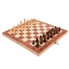 Directo de fábrica ajedrez de madera ajedrez plegable de madera maciza AJEDREZ30 * 30CM ajedrez madera maciza personalizable