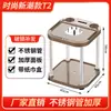 Mesa de té para máquina de Mahjong soporte para taza de té sala de ajedrez soporte especial para taza de agua mesa estante multifunción para el hogar para taza de té