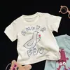 Roupas de bebê estilo coreano, blusas finas de verão para bebês, camisetas casuais e fofas para bebês, super adoráveis com estampas para o verão