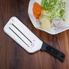 Nuevo cuchillo pelador de doble hoja de acero inoxidable cuchillo rebanador de cocina cepillo doble cepillo doble cuchillo para repollo patata verdura