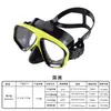 Gafas de Buceo, Máscara de Snorkel, Máscara Erbao, Set de Tubo de Respiración Submarina, Tipo Completamente Seco, Equipo de Natación para Miopía, Antivaho