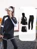 Roupa de Yoga Primavera e Outono 2025 Conjunto Yoga Fitness Emagrecimento Corrida Secagem Rápida Roupa Esportiva Feminina Fabricante Estoque Pronto