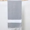 Manta de Toalha Turca Casa Manta Geométrica de Diamante para Sofá Jacquard Tecido à Mão Manta com Franjas Toalha de Praia Turca