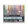 Caneta Marcadora Fluorescente Caneta de Desenho Colorida Caneta Glitter Caneta Gel Pastel Pincel de Grande Capacidade Caneta Marcadora para Caderno de Recados para Estudantes