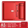 Conjunto de Caixa de Presente para Notebook de Alta Qualidade com Logotipo Personalizável, Estilo Executivo, Caderno Simples e de Alta Qualidade, Caneta, Pen Drive USB, Caderno