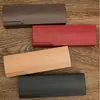 Caja para gafas de mano caja de almacenamiento para gafas caja de hierro caja para gafas con veta de madera caja para gafas con veta de madera menos boca caja para gafas manual impresión de logotipo