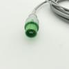 Cable de derivación de ECG Fukuda Futian DS5100E DS5300W, cabezal redondo, 12 pines, 3 derivaciones, 5 derivaciones, accesorios para monitor
