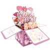Nueva caja estéreo 3D con explosiones transfronterizas "TE QUIERO MAMÁ" para el Día de la Madre, creativa, hecha a mano, con tarjeta con mensaje.