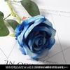 Ramo de Flores Artificiales Azules, Flor Artificial de Seda, Arreglo Floral de Plástico, Decoración de Boda, Decoración de Boda, Anfitrión