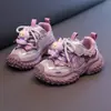 Tênis Feminino 2025 Primavera Novos Sapatos da Moda Sapatos Casuais de Caminhada ao Ar Livre para Crianças Tênis de Caminhada para Meninos