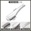 Cepillo simple para zapatos de cabeza curva, cepillo de limpieza multifuncional y duradero, cepillo para zapatos de cerdas duras, herramienta de limpieza de zapatos, cepillo para zapatos para el hogar al por mayor