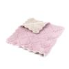 Especializado en la producción de toalla de felpa coral gruesa con relieve de rayas, absorbente, catiónica, para limpieza de aceite, suministros de limpieza, paño de cocina
