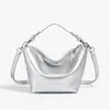 Bolso Sencillo y Elegante, Bolso de Mano Tipo Dumpling de Color Sólido Retro para Mujer, Nuevo Bolso de Hombro Casual 2025, Bolso Cruzado Versátil