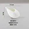 Cuchara de Leche Cerámica con Punta Puntiaguda y Mango, Jarra Pequeña para Leche, Cuchara para Salsa, Taza de Café con Leche, Jarra para Arte Latte de Café, Taza de Leche, Se Puede Empaquetar