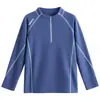 Moletom de outono e inverno para meninos, jaqueta infantil esportiva ao ar livre com blocos de cor e gola alta, roupas funcionais quentes de fleece para meninas, roupas térmicas para estudantes