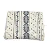 Tejido de Algodón de Gasa Crepé de Doble Capa con Estampado Floral para Ropa de Bebé, Pijamas, Mantas y Textiles Suaves para el Hogar