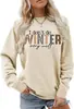 Camisa Divertida de Invierno para Mujer Nibauqi