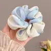 Lazo para el pelo de osito dulce, Cuerda para el pelo de estilo perezoso lindo, Gomita de terciopelo con lazo para mujer, Accesorio para el pelo de mujer